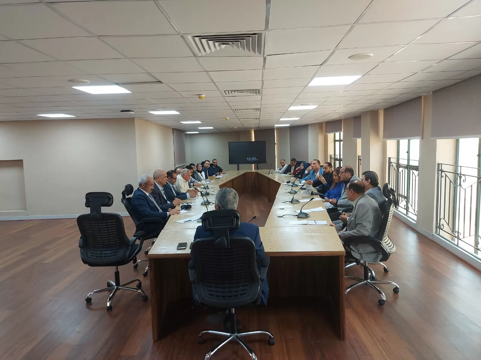 📌 OUST President’s Meeting with Deans and Administrative Directors