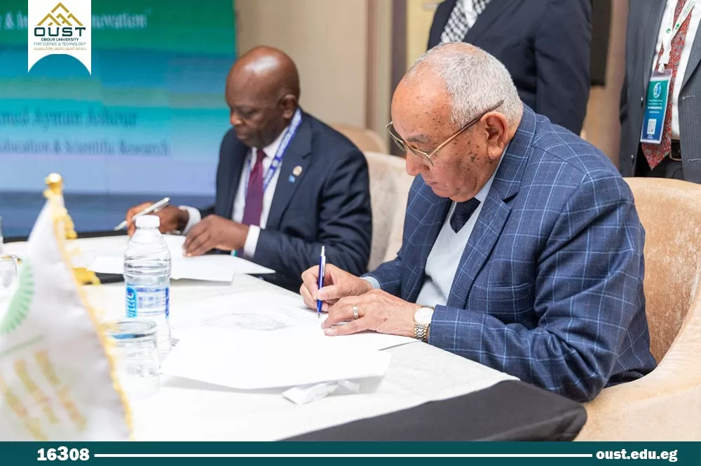 Obour University for Science and Technology announced the signing of a Memorandum of Understanding (MOU) with Igbinedion University, Okada, Nigeria